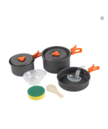 Portable Camping Cookware Set | Non-Stick Aluminum Pot &amp; Pan Kit - $59.99