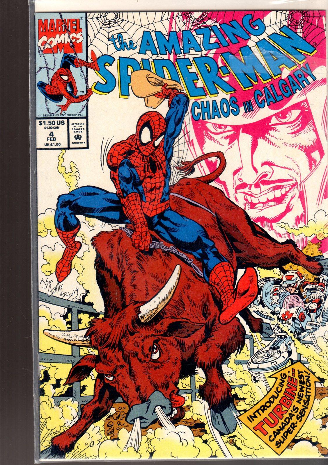 Primary image for The Amazing Spider-Man, Chaos In Calgary #4, Marvel Comic 1993