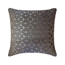Nexus - Brown Jacquard Throw Pillow Cover - $456.77 MXN+