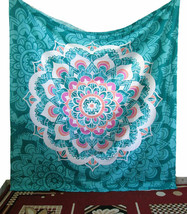 New Indian Mandala Multicolor Tapestry Wall Hanging Queen Room Decorative Throw - £14.49 GBP