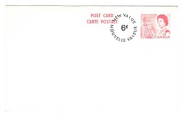 1969 Canada UX108 Revalued 6c on 4c QEII Centennial Postal Stamped Card ... - £3.13 GBP