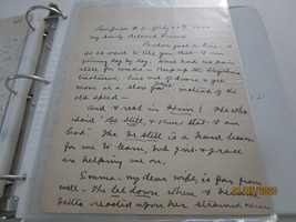 Hm Quackenbush Personal Letter From Cm Parsons Jul 29 1900 3 Pgs Ephemera - $50.00