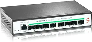 8 Port 10G Sfp+ L3 Managed Ethernet Switch, Multi Gigabit Network Switch... - $259.99