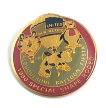 1990 Special Shapes Rodeo AIBF Kellogg Hot Air Balloon Pin Cow Tiger Pen... - £8.34 GBP