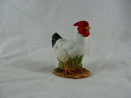 Vintage Lefton Porcelain 2" Chicken #04276 Figurine 1984 White Hen - $10.88