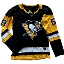 Jake Guentzel #59 Pittsburgh Penguins Adidas Home Jersey Size M - $39.59