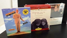 Lot of 3 Nonfiction CD Audio Books Steve Martin, Azar Nafisi, Jim Nantz - £14.05 GBP