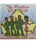 The Platters Live Today Autographed  Sleeve Only, No CD - $284.59 MXN
