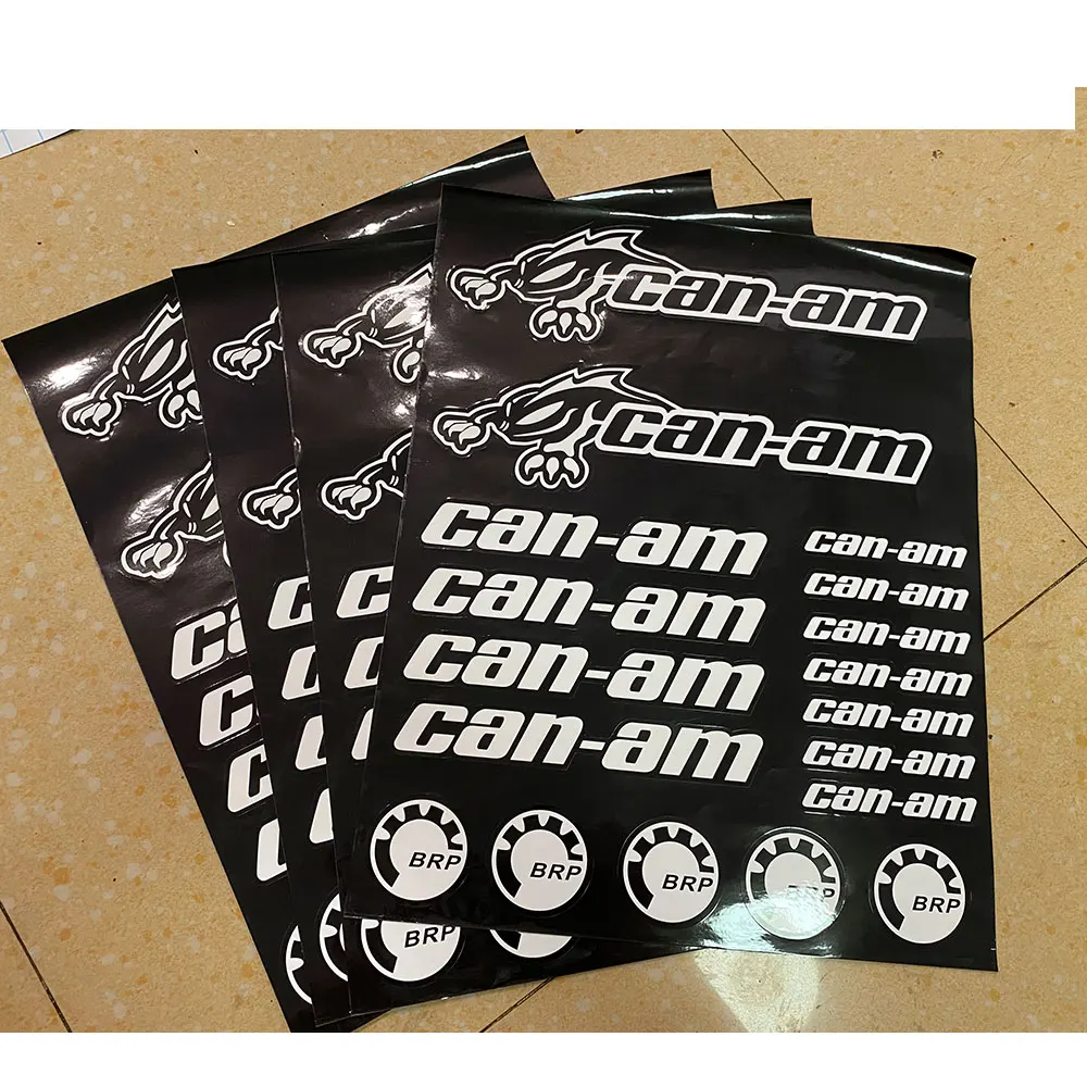 Sporting pvc sticker For can-am canam team BRP renegade outlander sticker quad A - £23.52 GBP