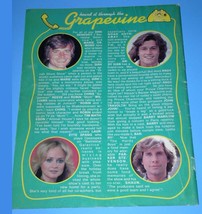 Tiger Beat Star Magazine Photo Clipping Vintage 1979 Grapevine Gossip - £11.93 GBP