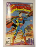 Adventures of Superman #424 1st App Cat Grant Has Man of Steel Contest Insert - $11.29