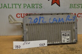 2012-14 Toyota Camry 2.5L Engine Control Unit ECU 8966106K62 Module 537-7B7 - $13.99