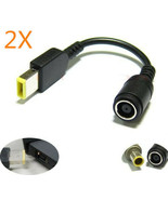 2X 7.9mm to Square Converter Adapter for Lenovo S3 S5 G40 G50X1T460 E531... - €6,82 EUR