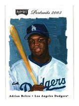 2003 Playoff Portraits #121 Adrian Beltre Los Angeles Dodgers - £3.99 GBP