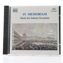 In Memoriam: Music for Solemn Occasions by Various (CD, 1996, Naxos) SEALED New - $16.43