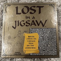 Vintage 1988 Brand New “Lost In A Jigsaw”- Lovers&#39; Labyrinth Maze 2-side... - $21.00