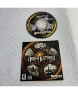 Microsoft Game Studios 2003 Rise of Nations CD ROM Computer Game  - £11.35 GBP