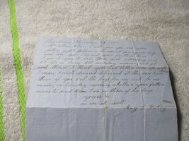1852 Providence Rhode Island Hogs bill of sale promise letter November 27th - $98.99