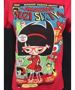 Supapop Anime The Amazing Suzy Sixty-6 Red T-Shirt Ladies Juniors Sean D... - £18.13 GBP