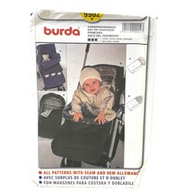 Burda Sewing Pattern 9902 Pram Bag Stroller Sack Liner Blanket - $8.99