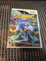 Sonic Colors (Nintendo Wii, 2010) CIB Complete Tested & Working Minty - $18.81