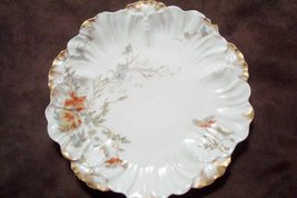 LEWIS STRAUS &amp; SONS NY importer on Limoges, France, gorgeous plate, c1900s[96] - £19.04 GBP