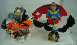 Vintage Rescue Heroes Lot Of 5 Fisher Price 1997, 98, 99 with Accessories Mattel - £21.98 GBP