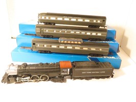 HO TRAINS VINTAGE MANTUA NYC HUDSON THREE CAR PASSENGER SET- BXD- LN- HC2 - $2,638.57 MXN