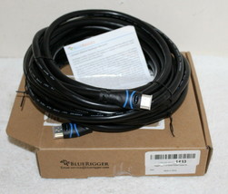 Bluerigger 24AWG FT4 Pro HDMI Cable w/ Ethernet ~ 24&#39; +- Type CL3 ~ Open Box - £14.32 GBP