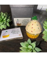 Objet D’Art #53 SWEET PATTY’S DAY Cupcake  Blinged Hinged Trinket Box - $33.83 CAD