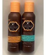 HASK Monoi Coconut Oil Nourishing Shampoo and Conditioner Set Travel Siz... - $12.99