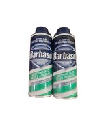 2 Cans Barbasol Shaving Cream Soothing Aloe Thick &amp; Rich 5 oz ea  - $13.99
