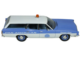 1970 Ford Galaxie Station Wagon Blue and White with Blue Interior &quot;Pan-American  - £101.14 GBP