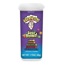 Warheads Extreme Sour Booms Chewy Candy 1.75 Ounce - 18 Count Display Pack - $49.54