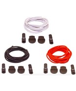No Tie Elastic Shoelaces (3 Pairs = 6 laces) - Stretchy 39&quot; Laces in Bes... - $8.99