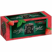 Nestle AFTER EIGHT Strawberry & Mint chocolate covered thin mints 200g FREE SHIP - $11.87