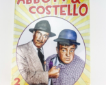 Abbott &amp; Costello 1949 1956 2 Disc Set Embossed Tin Case DVD - £13.06 GBP