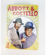 Abbott &amp; Costello 1949 1956 2 Disc Set Embossed Tin Case DVD - $16.40