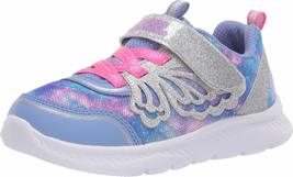 Skechers Kids Baby-Girl&#39;s Comfy Flex 2.0 Sneaker, Periwinkle/Pink, 7 Med... - $47.44