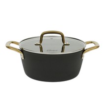 Oster Abbottsford 4.4 Quart Nonstick Aluminum Dutch Oven with Glass Lid ... - $80.61