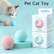 Smart Electric Cat Ball Toys Interactive For Cats Training Self-moving Kitten To - £19.94 GBP