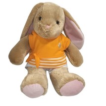 Build A Bear Plush Pawlette Bunny Rabbit Stuffed Animal Shirt Shorts 202... - $13.18