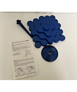 Topple game pieces blue stem base tower parts craft supplies game suppli... - $27.01 CAD