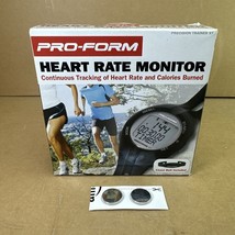 Pro-Form Precision XT Mens Sports Watch with Chest Belt - 2 NEW Batt. In... - $24.99