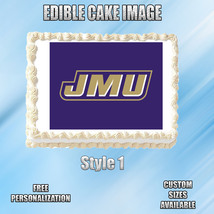 James Madison Edible Image Topper Cupcake Frosting 1/4 Sheet 8.5 x 11&quot; - $11.75