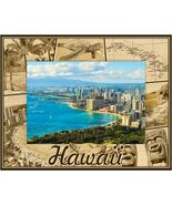 Hawaii Laser Engraved Wood Picture Frame Landscape (4 x 6) - $30.99