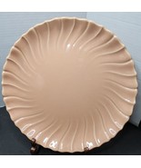 1980&#39;s Franciscan Coral Swirl Ceramic Plate, Marked! 11.75 in California... - £14.57 GBP