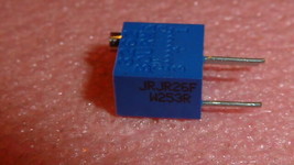 NEW 2PCS BOURNS RJR26FW253R Resistor TRIMMER 25K OHM 0.25W 1/4W 10% 100P... - £14.86 GBP