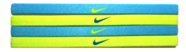 NEW Nike Girl`s Assorted All Sports Headbands 4 Pack Multi-Color #13 - £14.03 GBP