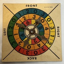 Spinner For The Game Of Hitch Hiker 1937 Whitman McGinty &amp; Hardy - $24.99